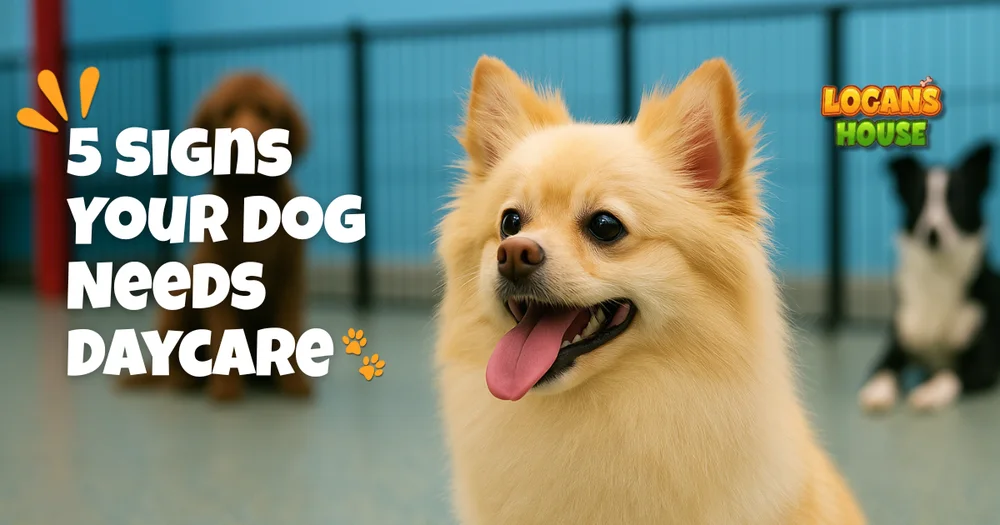 5 Signs  Your Dog  Needs  Daycare